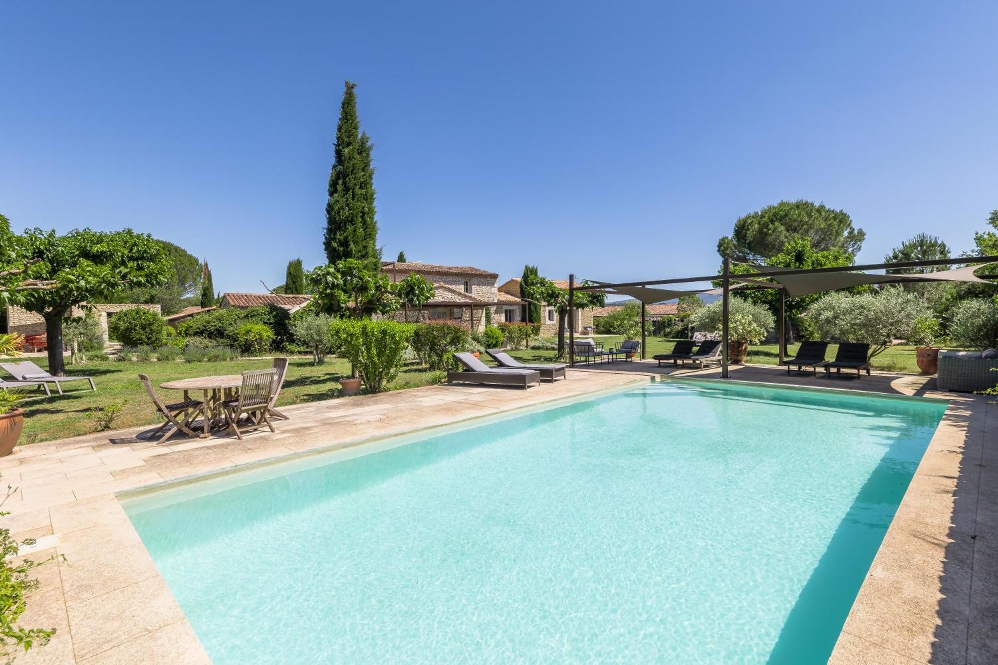 Mas Orea Cote Piscine Gordes Bagian luar foto