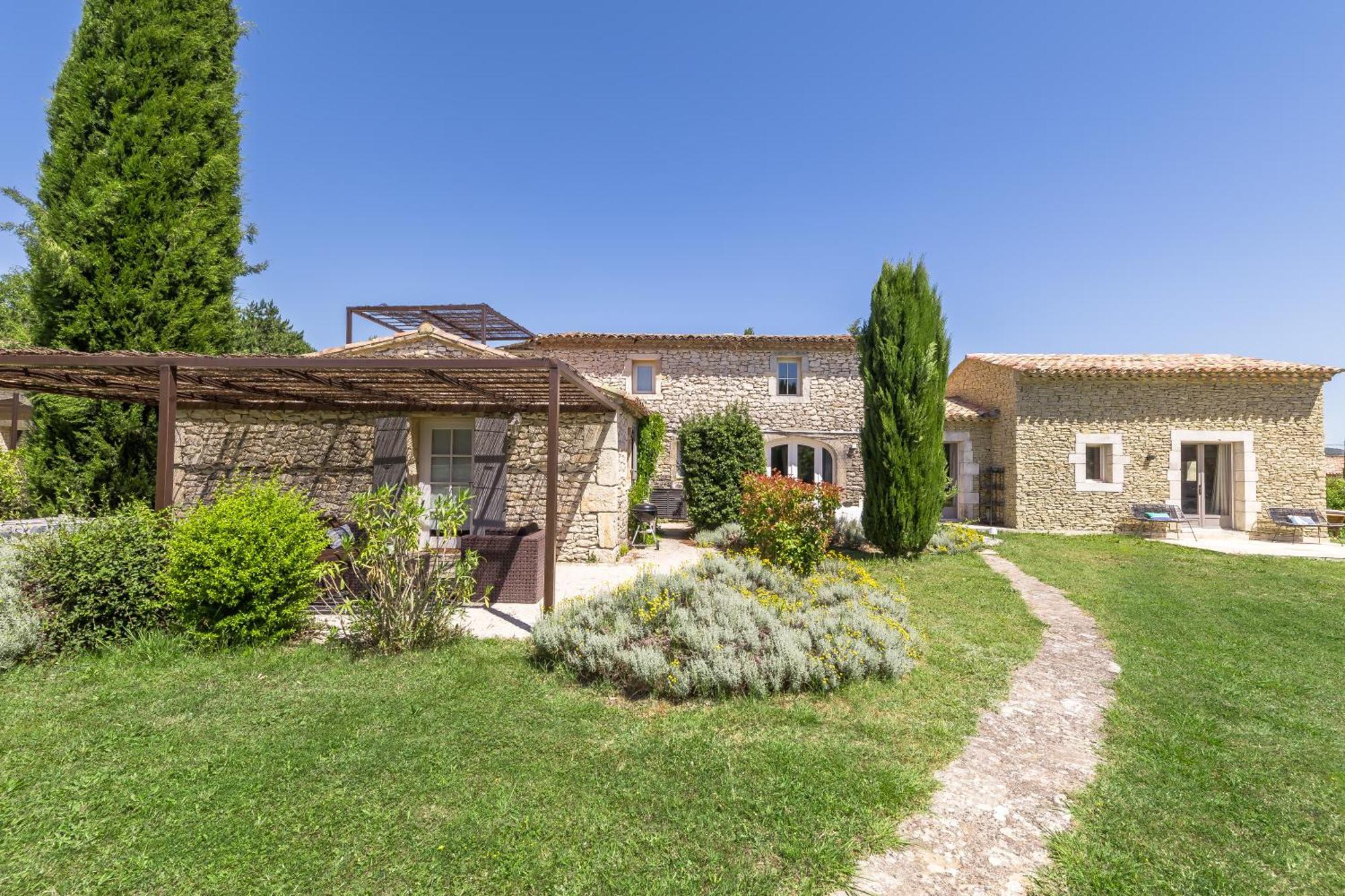 Mas Orea Cote Piscine Gordes Bagian luar foto