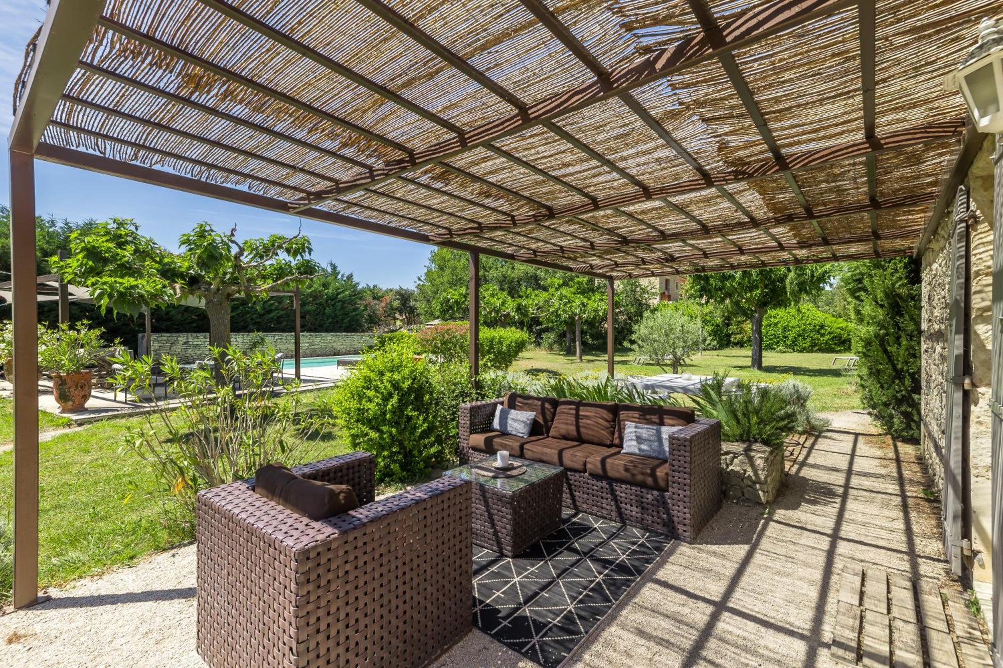 Mas Orea Cote Piscine Gordes Bagian luar foto