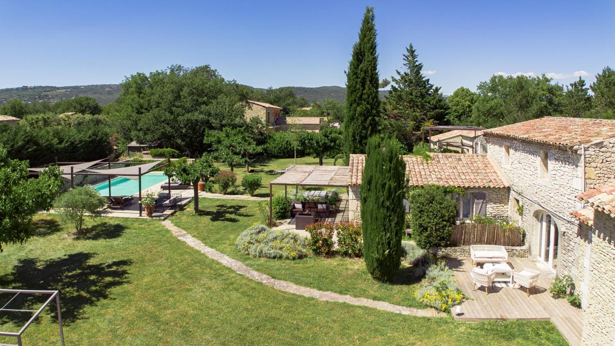 Mas Orea Cote Piscine Gordes Bagian luar foto