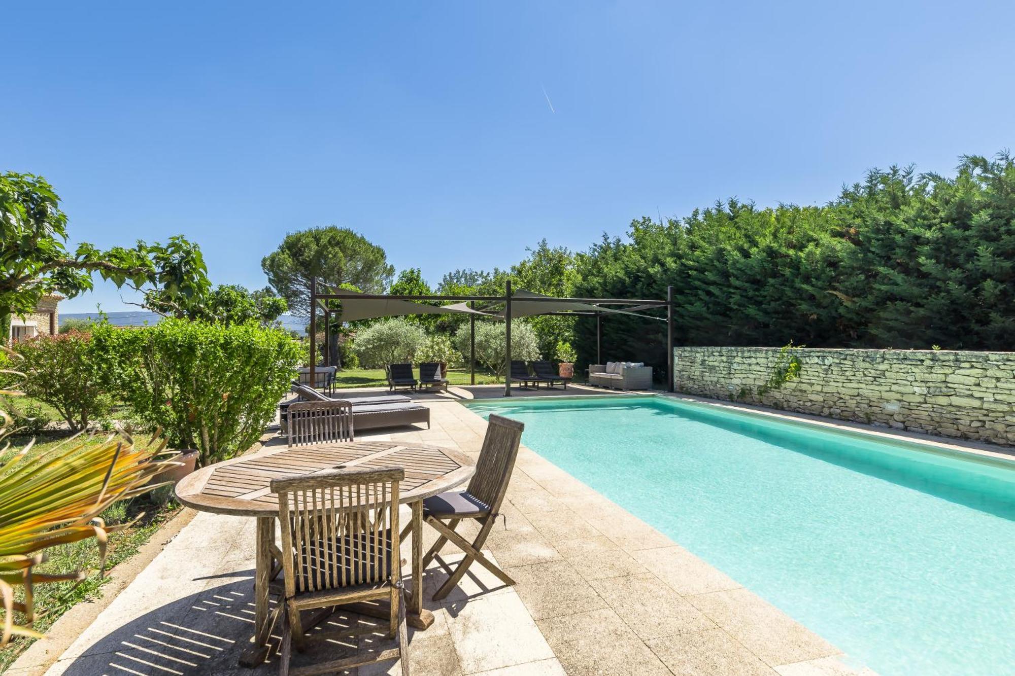 Mas Orea Cote Piscine Gordes Bagian luar foto