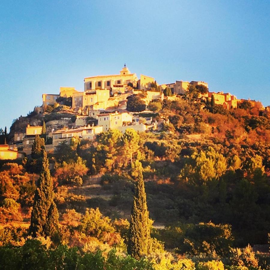 Mas Orea Cote Piscine Gordes Bagian luar foto
